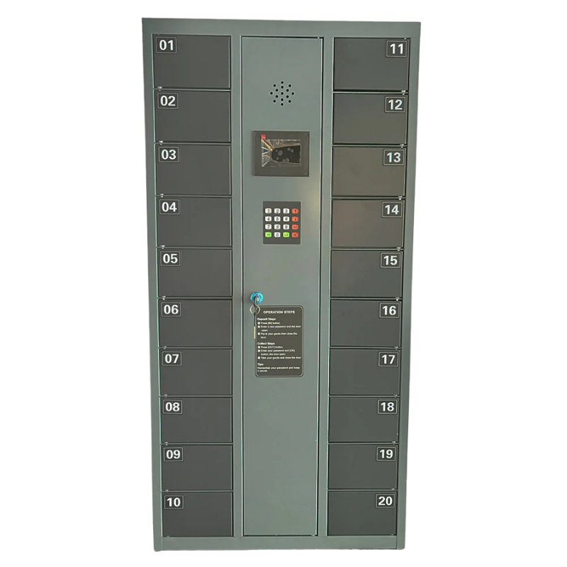 Mobilskab Elektronisk med 20 separate rum
